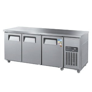 우성 직냉식 테이블냉동냉장고 1800(6자)3도어 냉장1냉동2 디지털 CWSM-180RFT(3D)