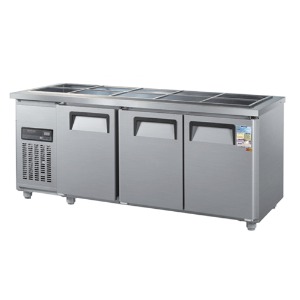 우성 직냉식 찬밧드 냉장고 1800(6자) 3도어 디지털 CWSM-180RB(3D)