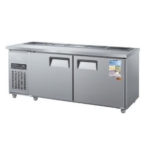 우성 직냉식 찬밧드 테이블형 냉장고 1800 (6자) 디지털