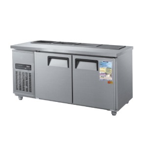 우성 직냉식 찬밧드 테이블형 냉장고 1500 (5자) 디지털