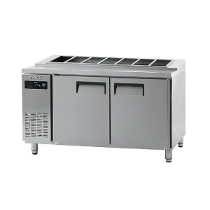 유니크 에버젠 직냉식 김밥 테이블 냉장고 1500(5자) 디지털