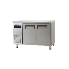 유니크 간냉식 테이블냉장고 1200(4자) 디지털 UDS-12TIE