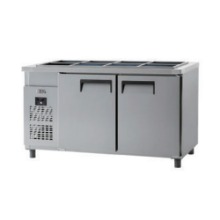 유니크 직냉식 찬밧드 냉장고 1500(5자) 디지털 UDS-15RBDR