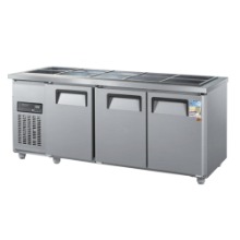 우성 직냉식 찬밧드 냉장고 1800(6자) 3도어 디지털 CWSM-180RB(3D)