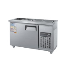 우성 직냉식 찬밧드 냉장고 1200(4자) D:500 디지털 CWSM-120RB(D5)