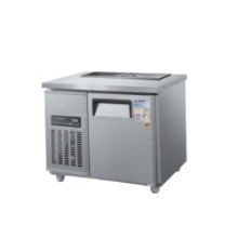 우성 직냉식 찬밧드 테이블형 냉장고 900 (3자) 디지털