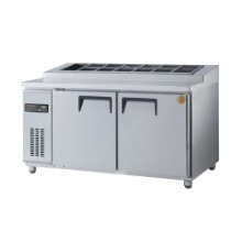우성 간냉식 토핑 냉장고 1500 (5자) 디지털