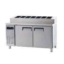 유니크 에버젠 직냉식 토핑 테이블 냉장고 1500(5자) 디지털